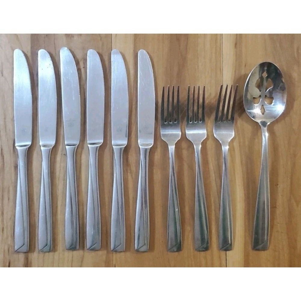 Pfaltzgraff PORTRAIT Stainless 18/8 Lot‎ of 10 Pieces